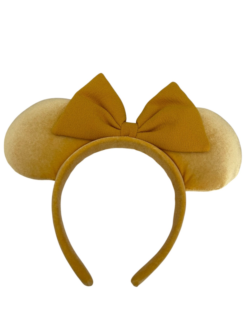 DISNEY YELLOW BOW MICKEY EARS